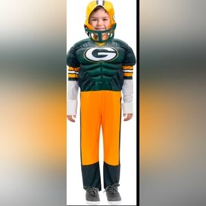 Green Bay Packer boys 8/10 costume